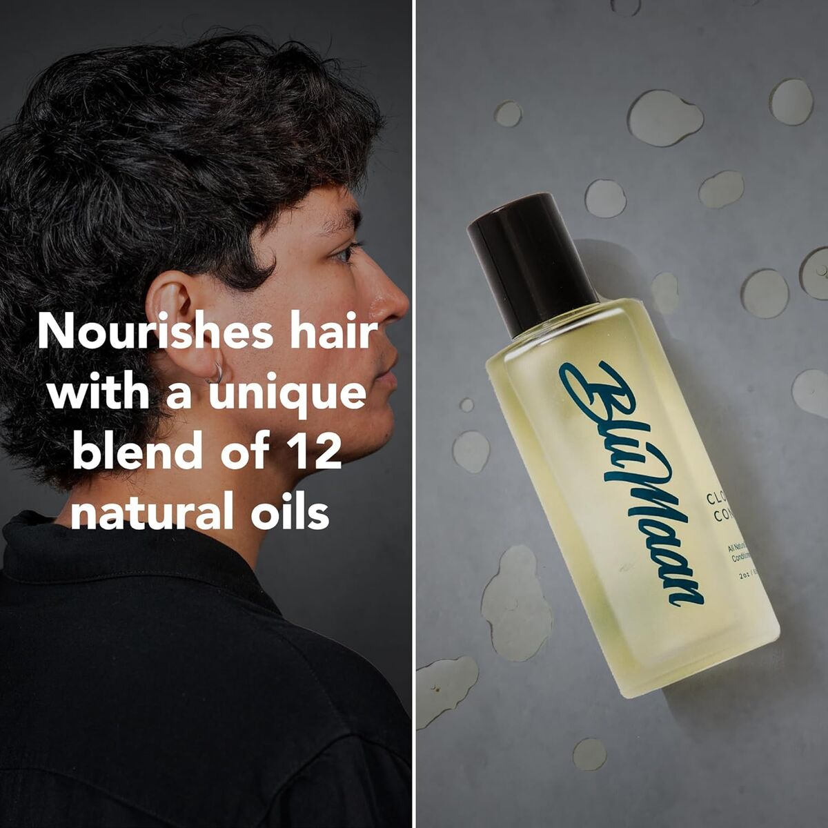 Hair Oil Blumaan Cloud Control 60 ml for Men product packaging