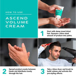 Medium Hold Setting Crème Blumaan Ascend Volume 100 ml product packaging