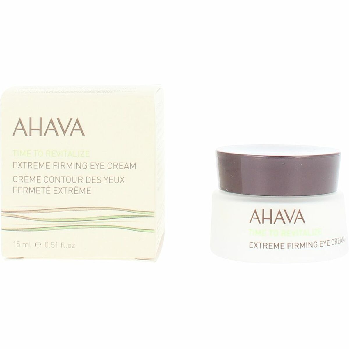 Cream for Eye Area Ahava TIME TO REVITALIZE 15 ml skincare packaging