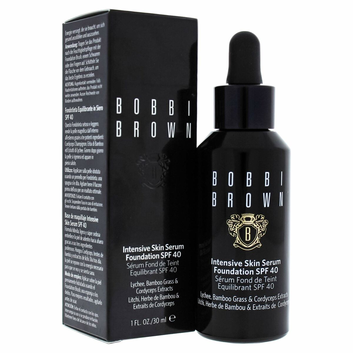 Liquid Make Up Base Bobbi Brown INTENSIVE SKIN SERUM N-042 Beige Spf 40 30 ml serum bottle