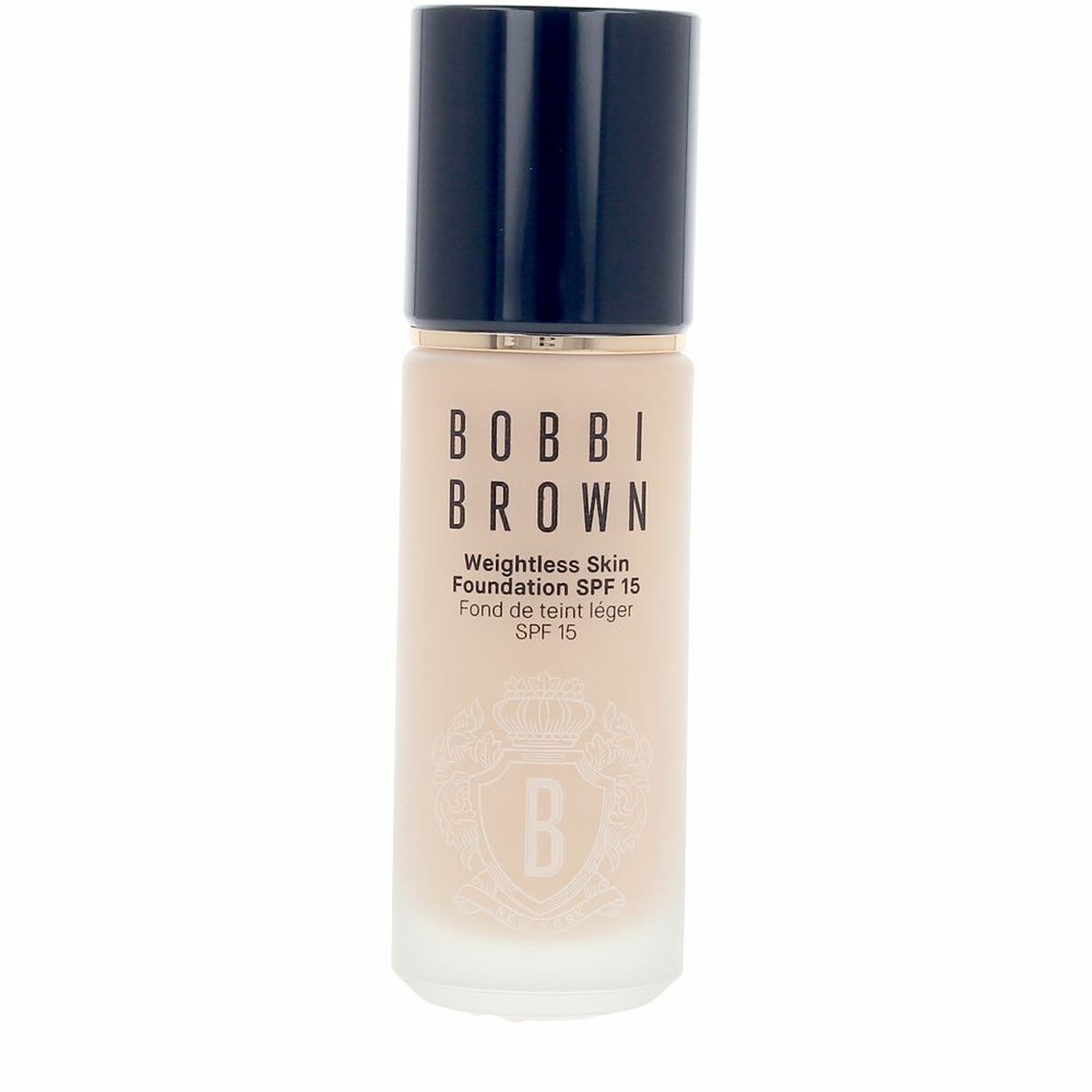 Liquid Make Up Base Bobbi Brown WEIGHTLESS SKIN Beige Spf 15 30 ml product packaging