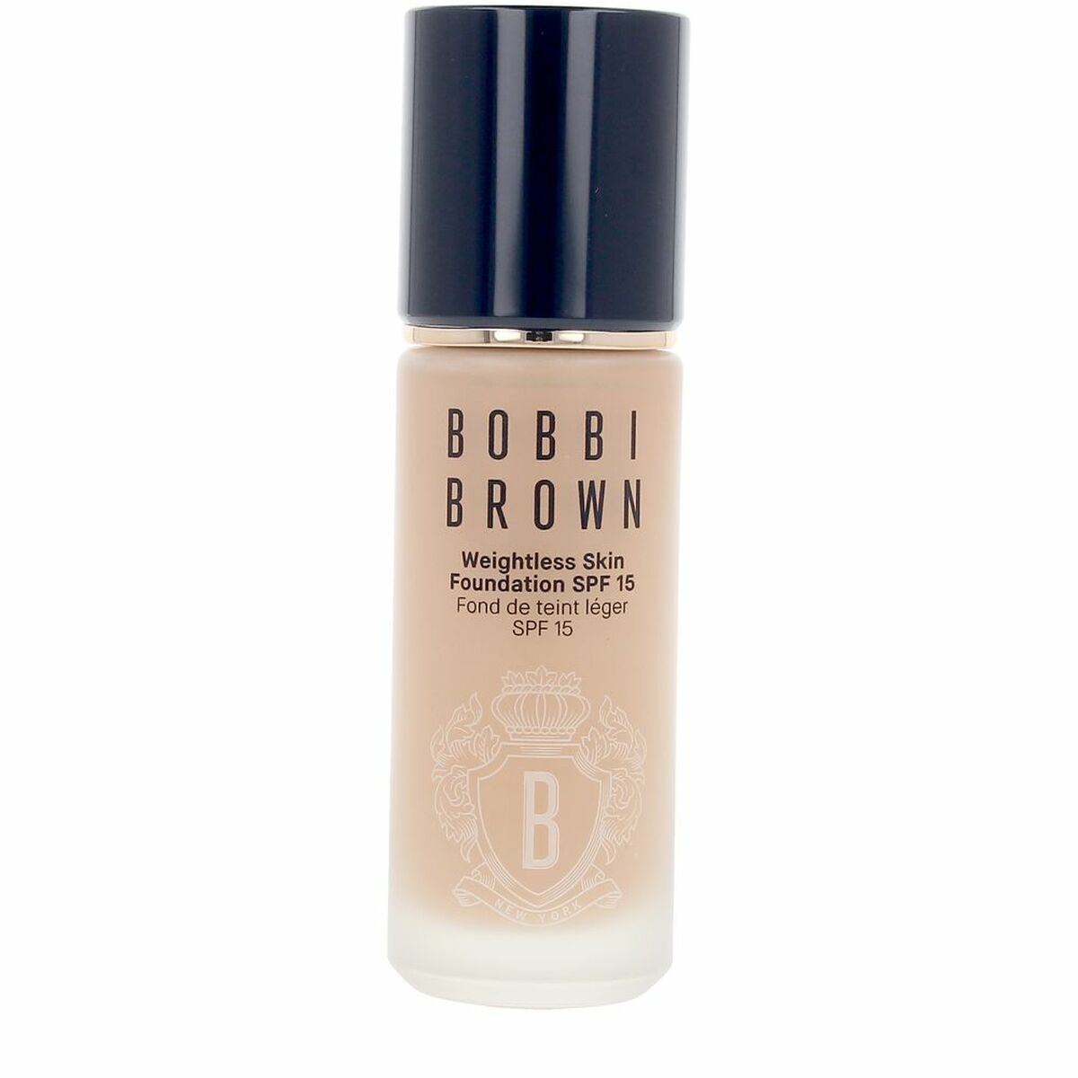 Liquid Make Up Base Bobbi Brown WEIGHTLESS SKIN honey Spf 15 30 ml product packaging