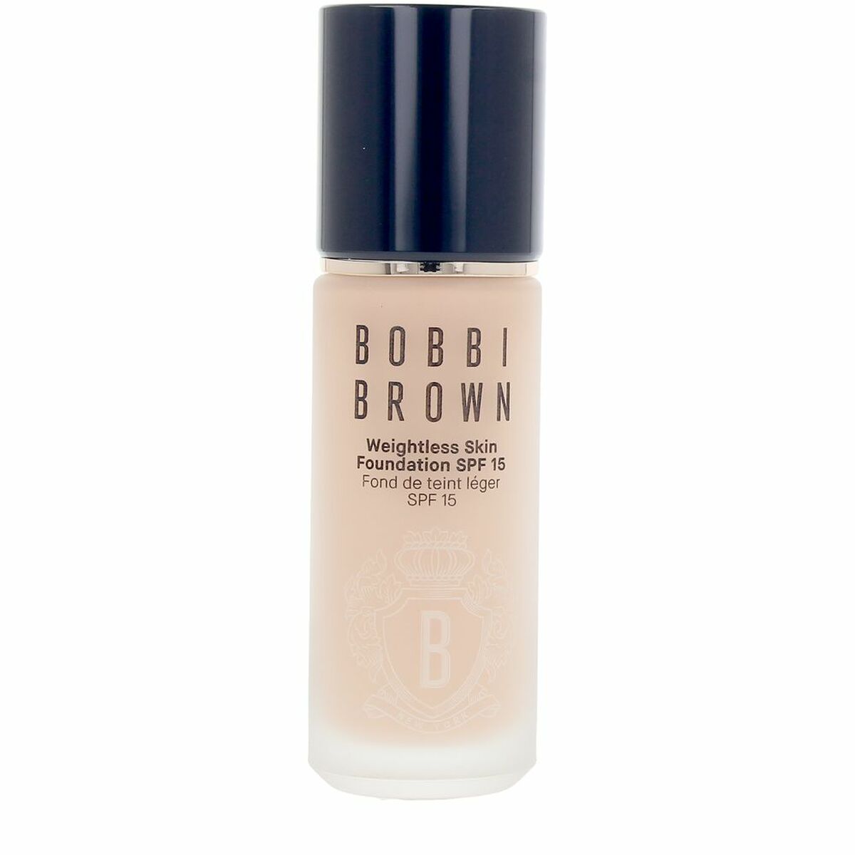 Liquid Make Up Base Bobbi Brown WEIGHTLESS SKIN cool beige Spf 15 30 ml product packaging