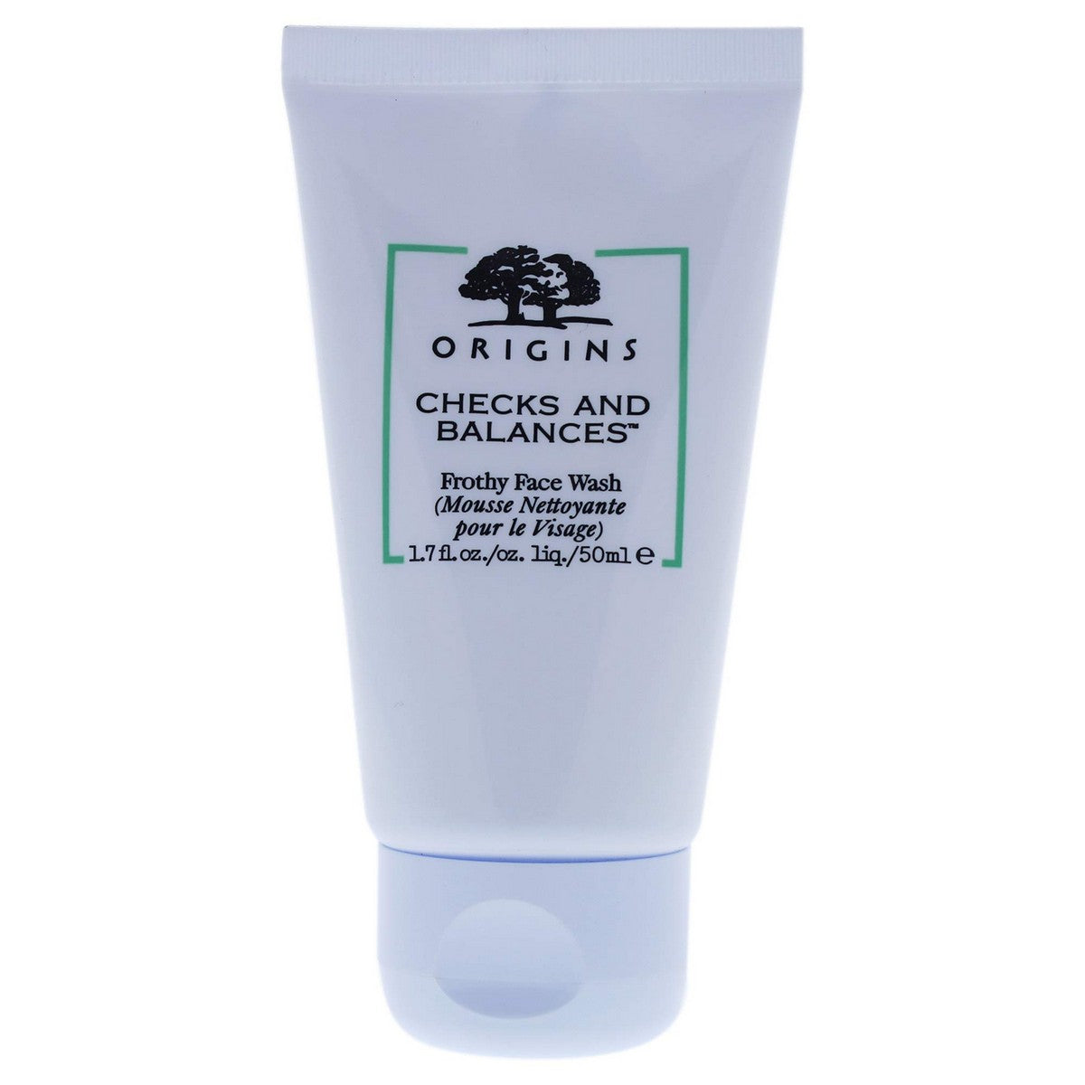 Cleansing Foam Origins Checks And Balances 50 ml product packaging