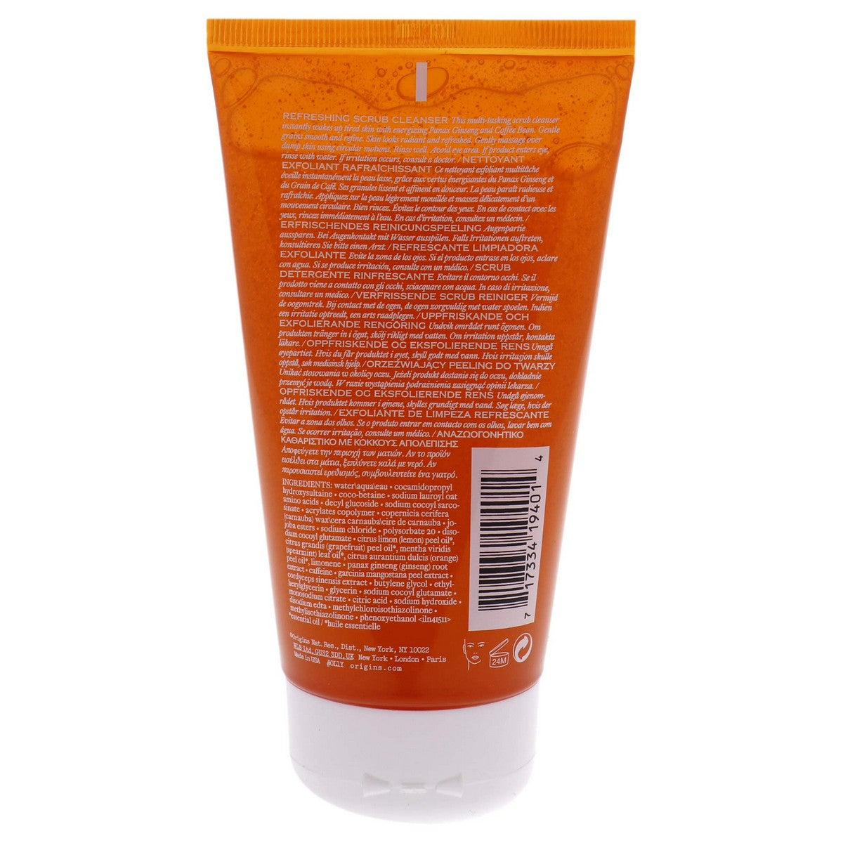 Facial Cleanser Origins Ginzing 150 ml skincare packaging