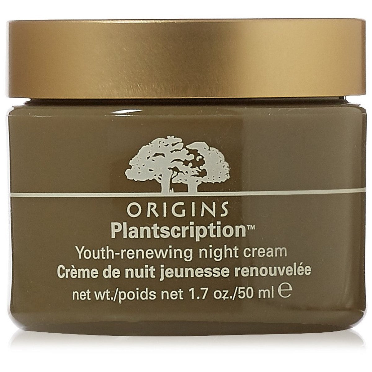 Night Cream Origins Plantscription 50 ml for Women skincare packaging