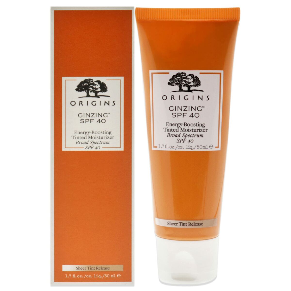 Revitalizing Cream Origins Ginzing Spf 40 50 ml Ginseng for Women skincare packaging
