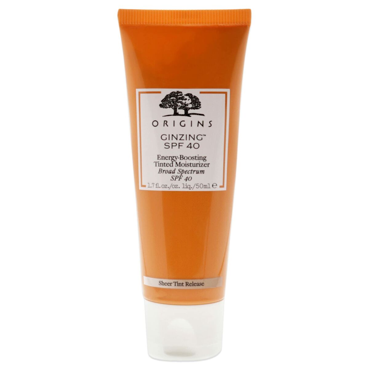 Revitalizing Cream Origins Ginzing Spf 40 50 ml Ginseng for Women skincare packaging