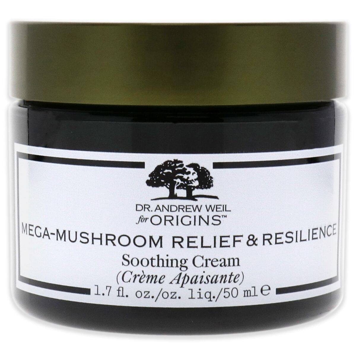 Intensive Moisturising Cream Origins Mega Mushroom 50 ml Soothing for Women skincare packaging