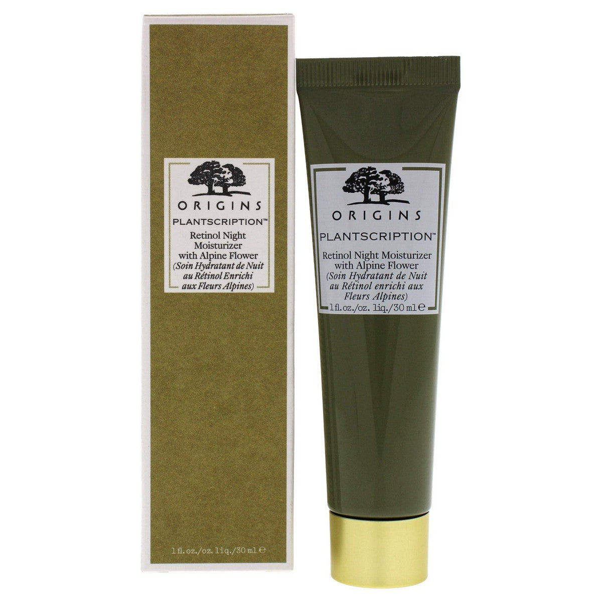 Night Cream Origins Plantscription 30 ml for Women skincare packaging
