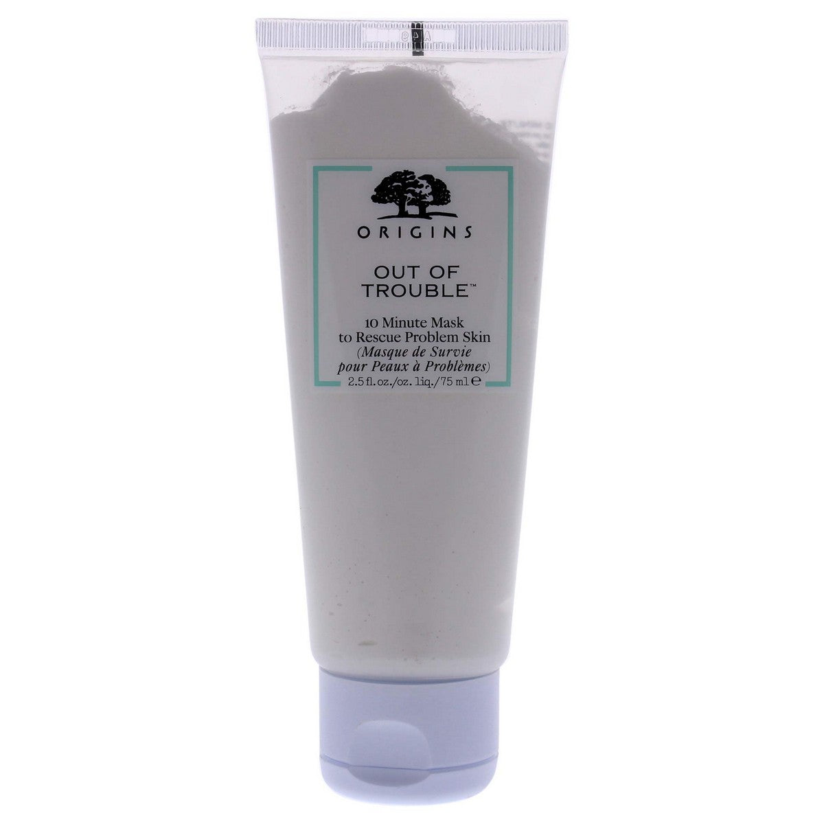 Facial Mask Origins Out Of Trouble 75 ml mask packaging