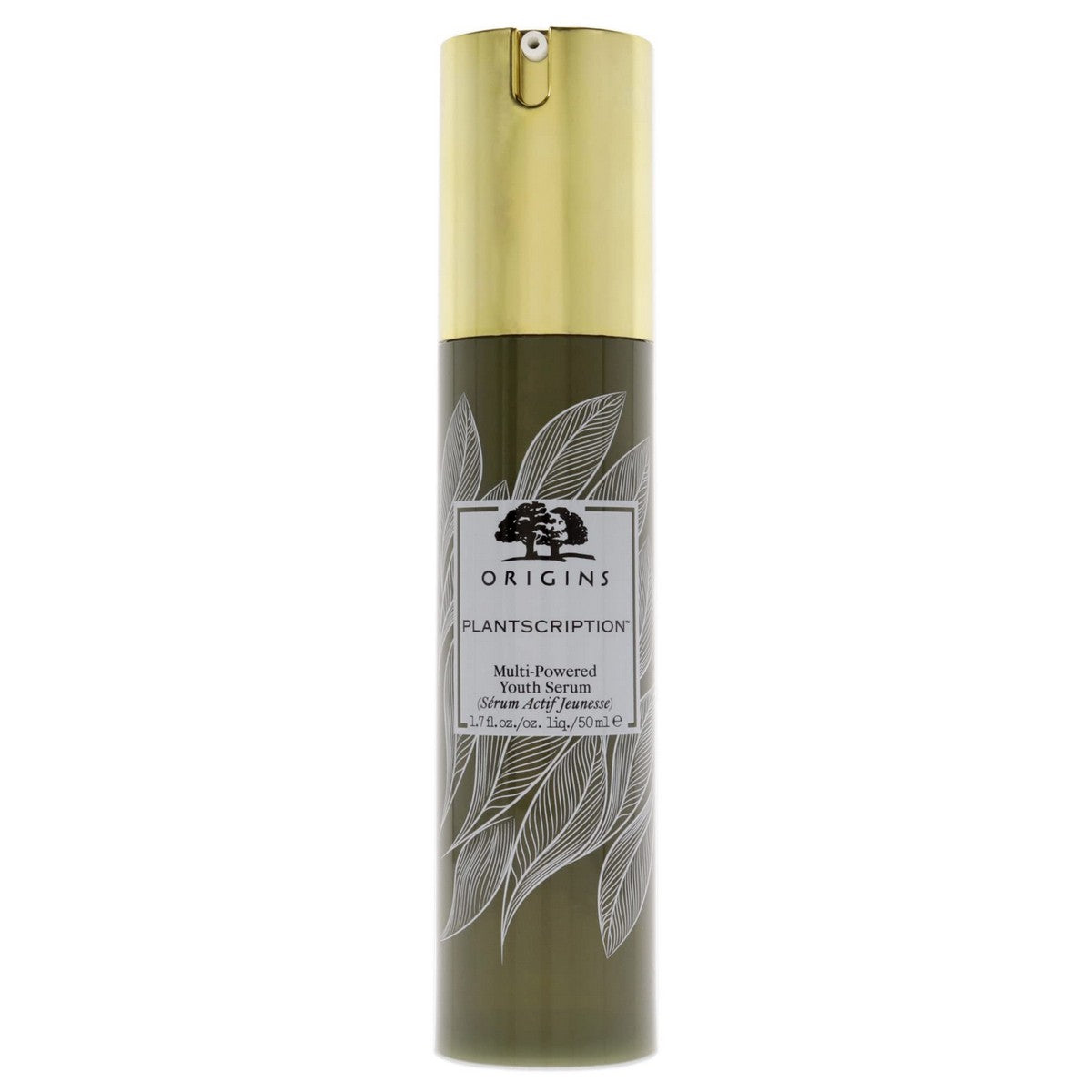 Facial Serum Origins Plantscription 50 ml serum bottle
