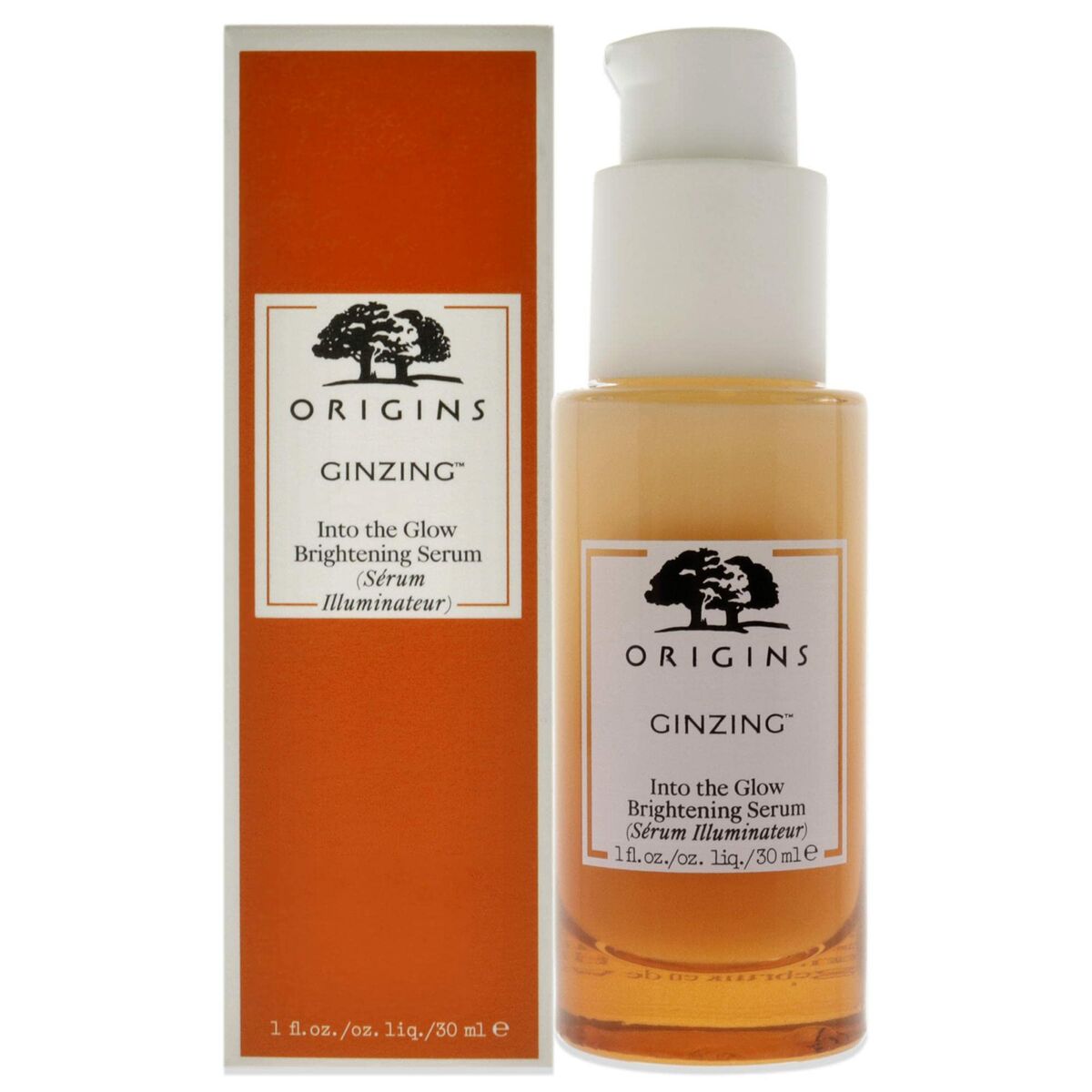 Hydrating Facial Cream Origins GINZING 30 ml skincare packaging