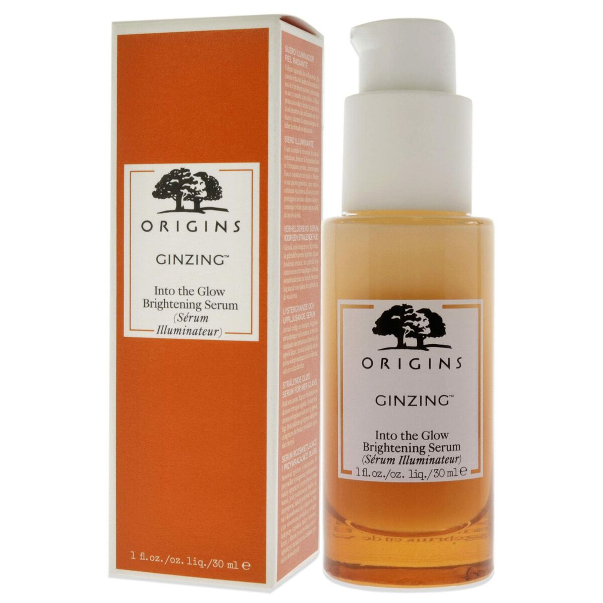 Hydrating Facial Cream Origins GINZING 30 ml skincare packaging