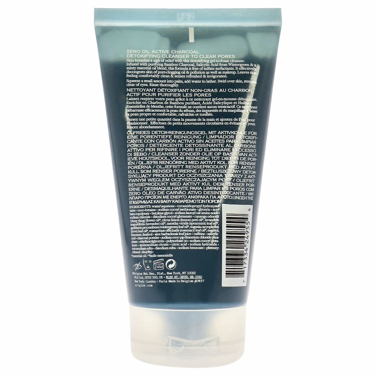 Facial Cleansing Gel Origins CLEAR IMPROVEMENT 150 ml skincare packaging