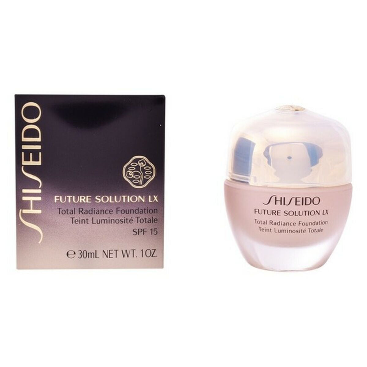Fluid Make-up Future Solution LX Shiseido (30 ml) product packaging