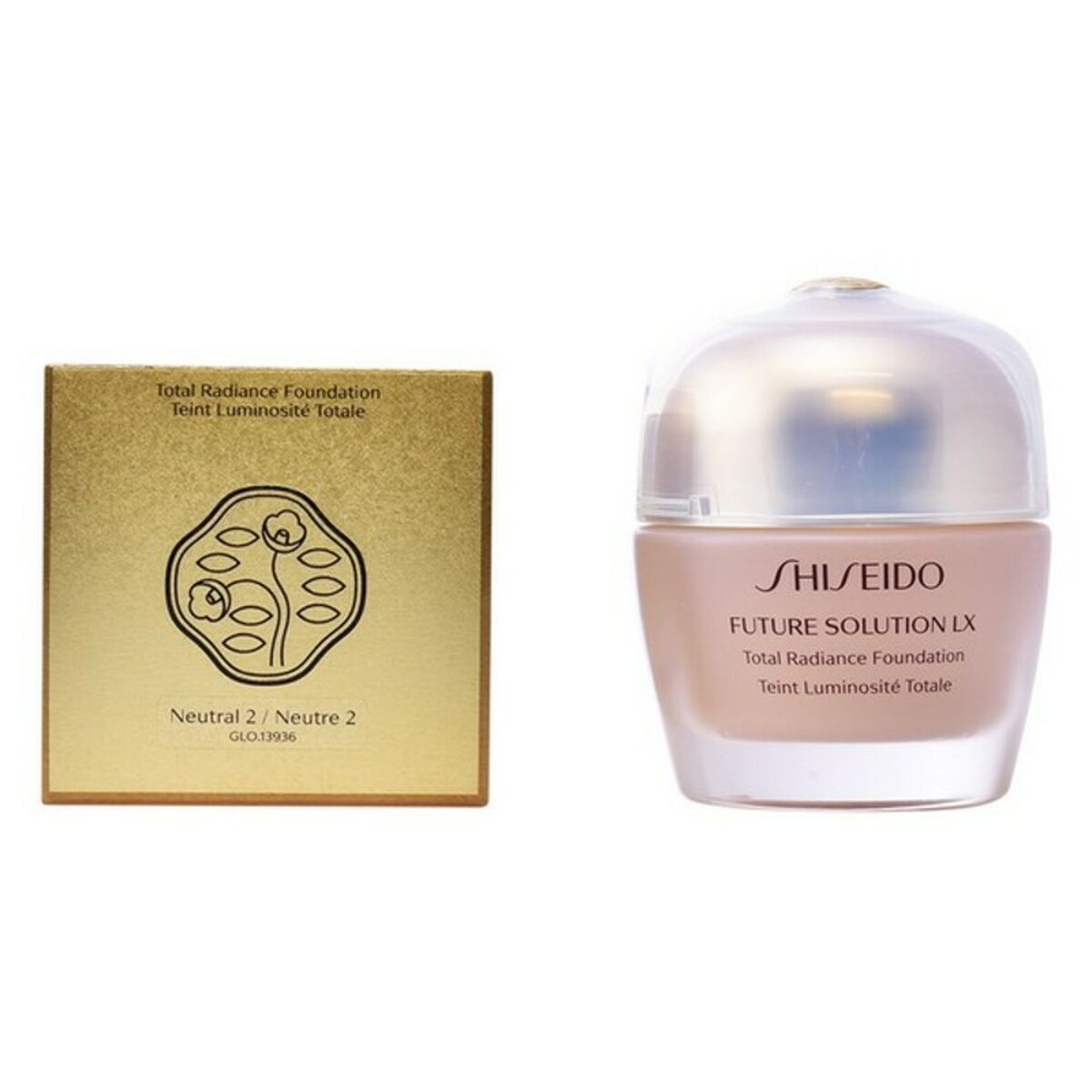 Fluid Make-up Future Solution LX Shiseido (30 ml) product packaging