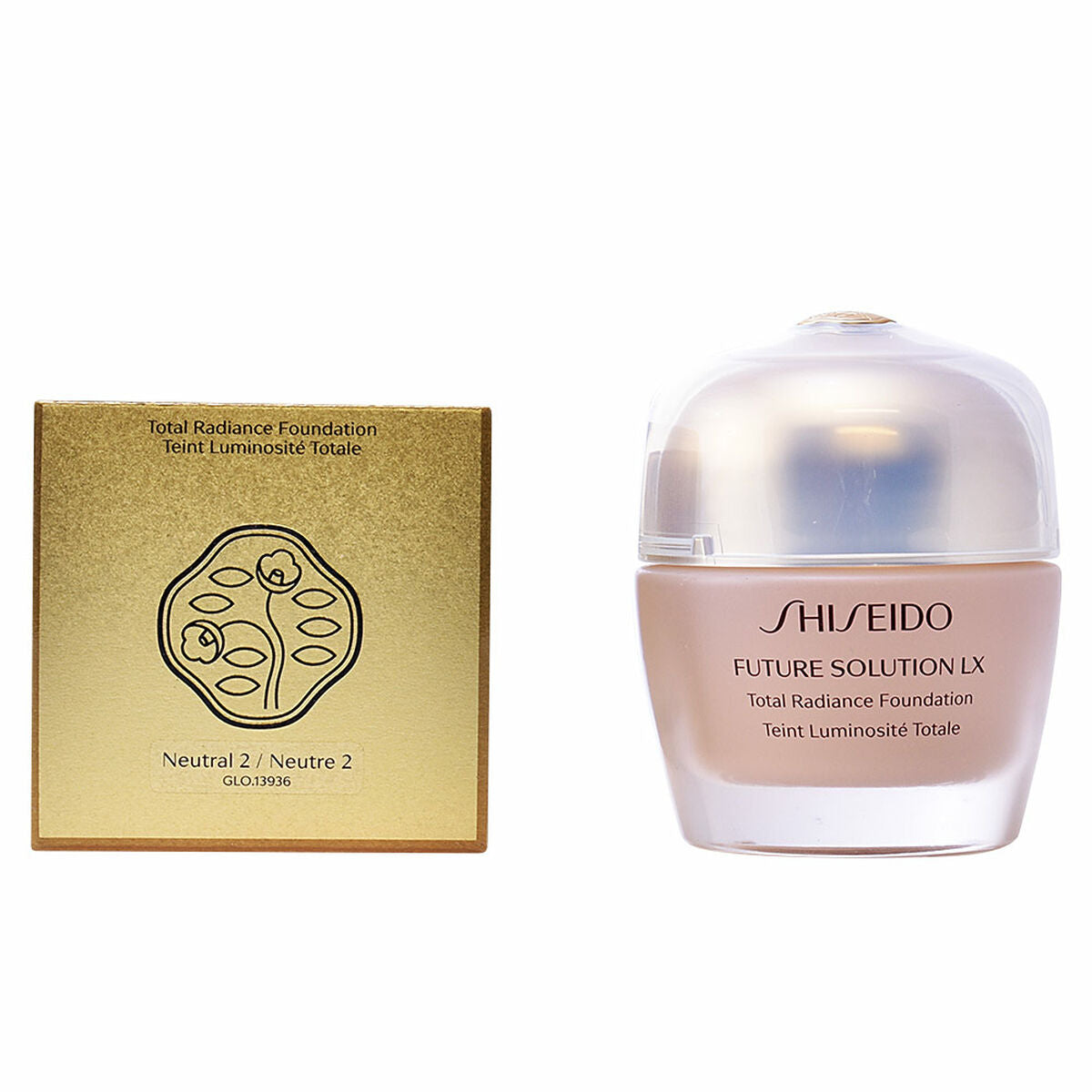 Fluid Make-up Future Solution LX Shiseido (30 ml) product packaging