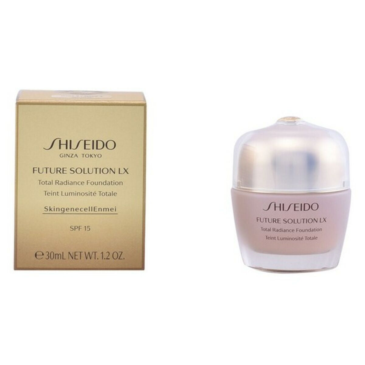 Fluid Make-up Future Solution LX Shiseido (30 ml) product packaging