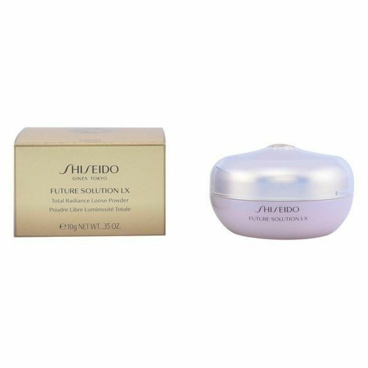 Loose Dust Shiseido Total Radiance product packaging