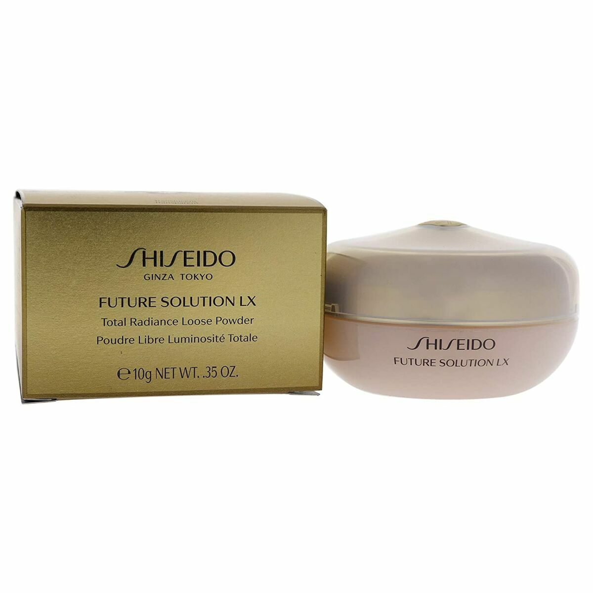 Loose Dust Shiseido Total Radiance product packaging