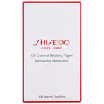 Sheets of Astringent Paper Shiseido The Essentials (100 Units) product packaging