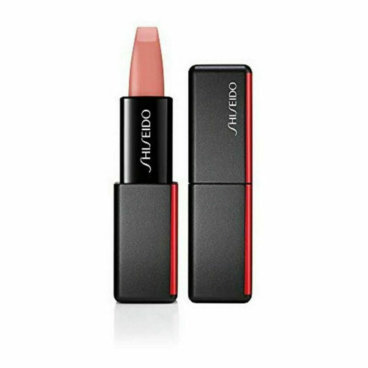 Lipstick Shiseido Smu Modernmatte Powder Lipstick 509 Flame Red Nº 509 4 g makeup packaging
