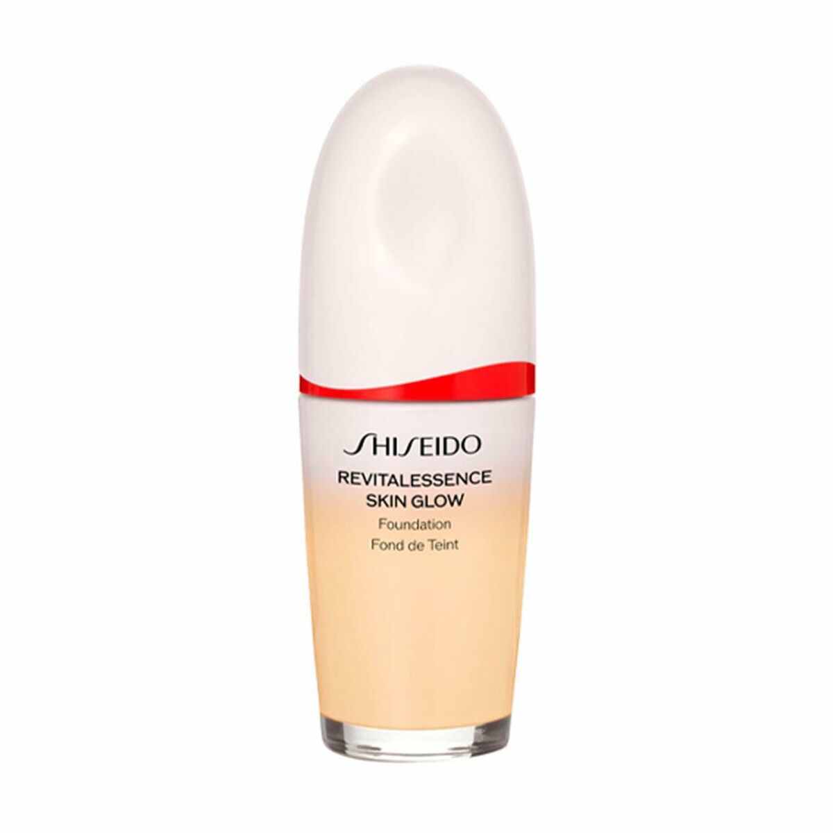 Liquid Make Up Base Shiseido Revitalessence Skin Glow Nº 120 30 ml product packaging