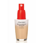 Liquid Make Up Base Shiseido Revitalessence Skin Glow Nº 320 30 ml product packaging