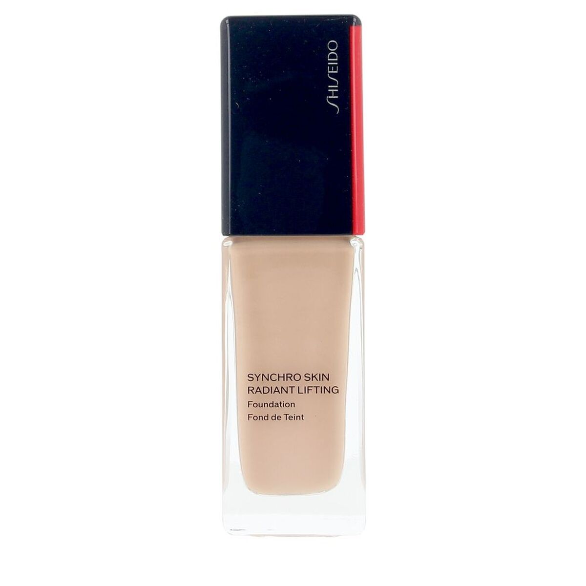 Liquid Make Up Base Shiseido SYNCHRO SKIN radiant lifting Nº 260 Spf 30 30 ml product packaging