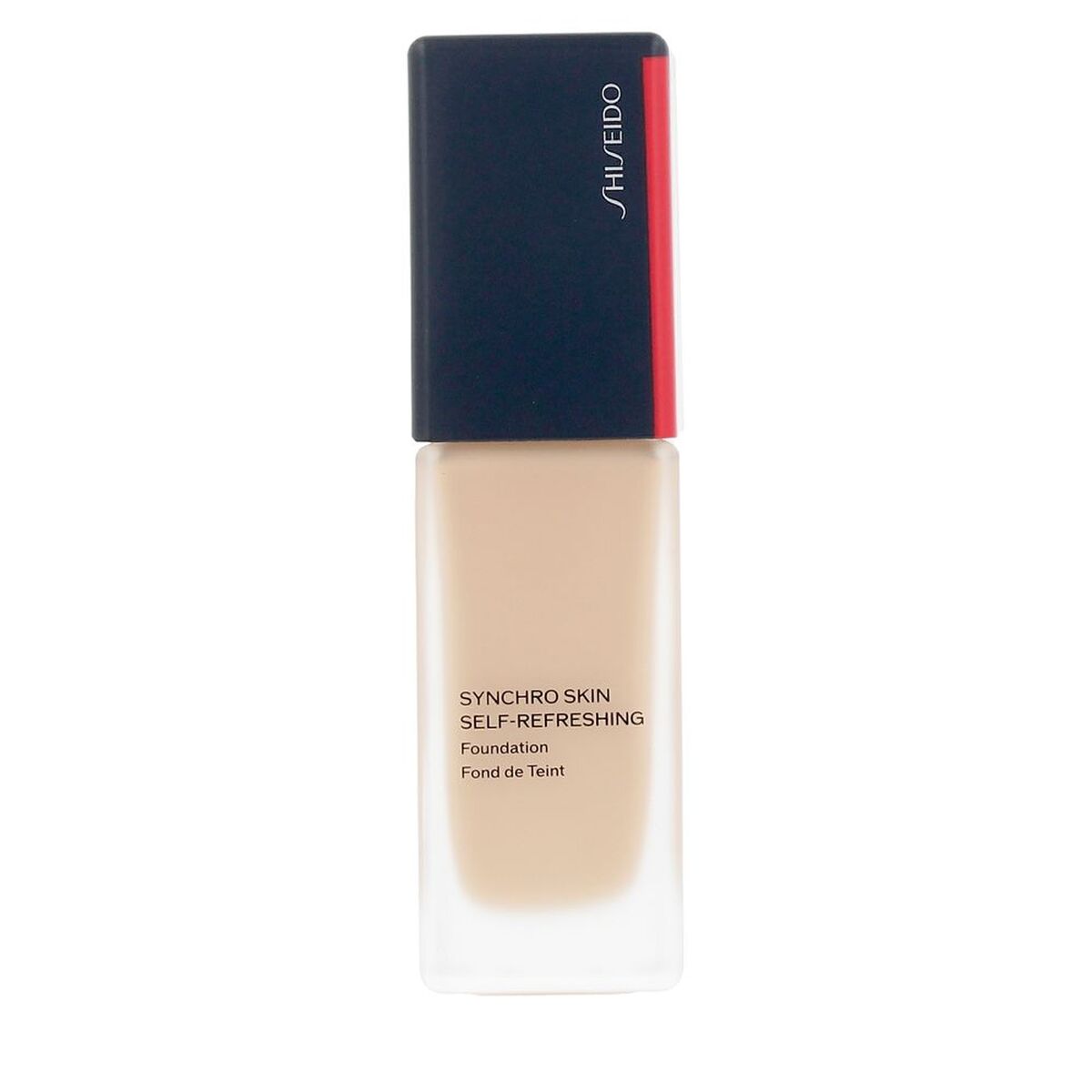 Liquid Make Up Base Shiseido SYNCHRO SKIN self refreshing Nº 320 Spf 30 30 ml product packaging