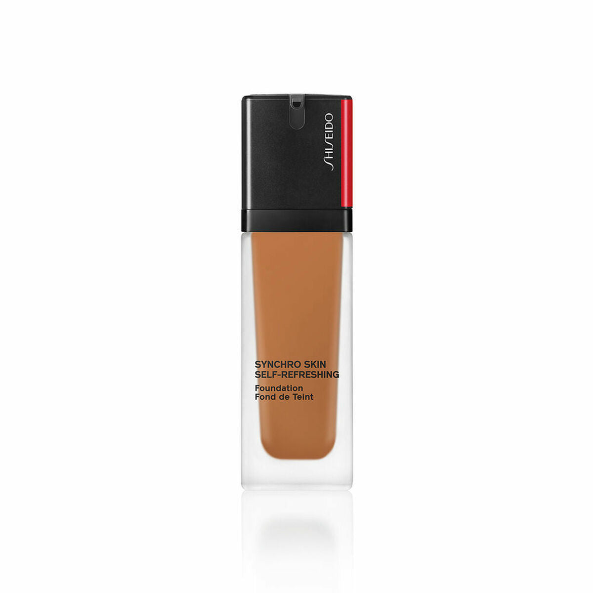 Crème Make-up Base Shiseido Synchro Skin Nº 510 Suede Nº 510 Spf 30 ml product packaging