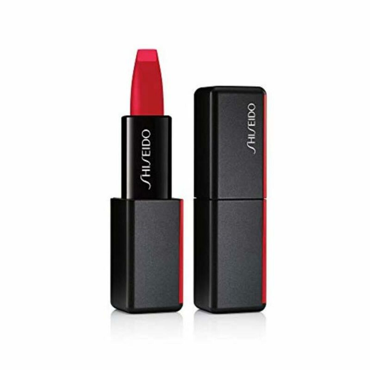 Lipstick Shiseido Smu Modernmatte 529 Cocktail Hour 4 g Red 529-cocktail hour makeup packaging