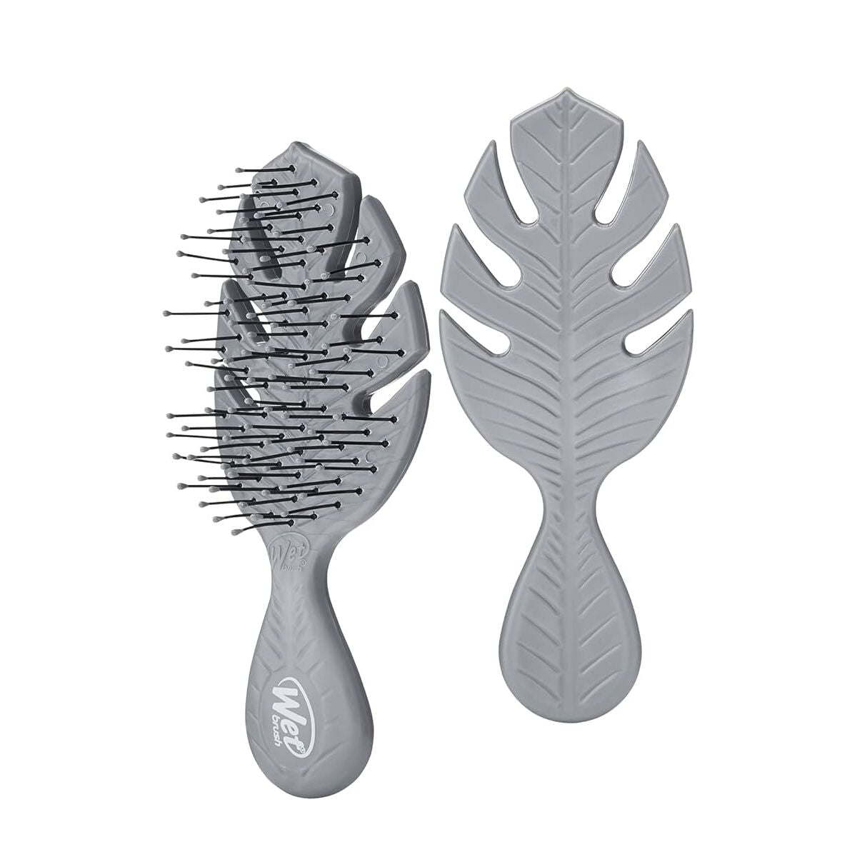 Detangling Hairbrush The Wet Brush Go Green Grey Mini product packaging