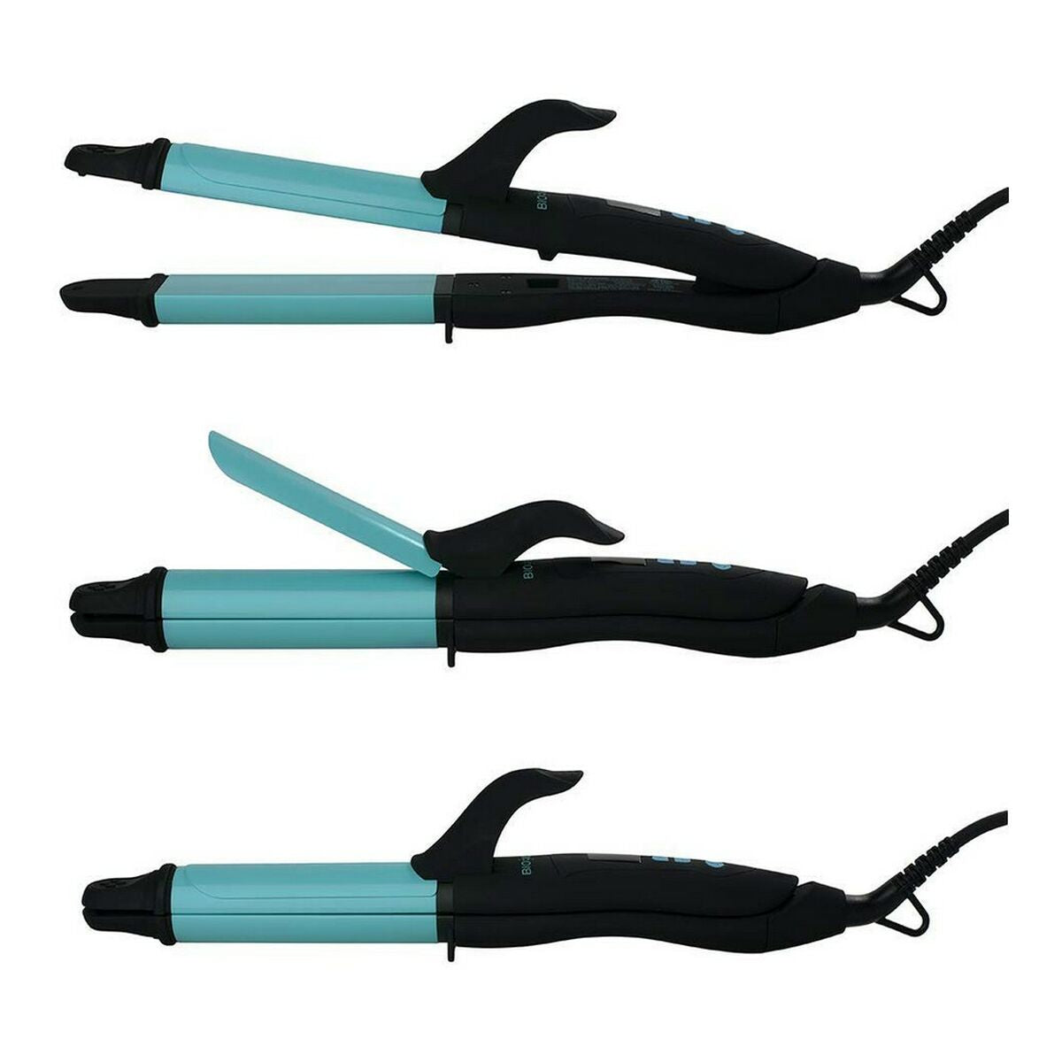 Hair Curling Tongs Bio Ionic product packaging
