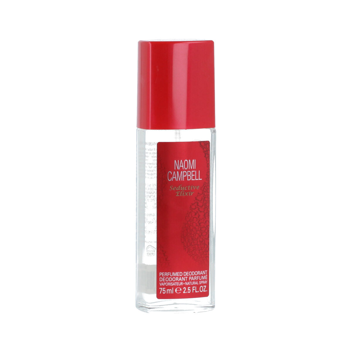 Deodorant Naomi Campbell Seductive Elixir for Women product packaging