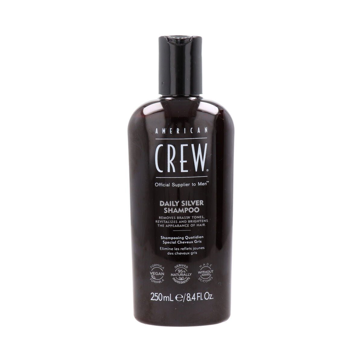 Shampoo American Crew Daily Silver for Men shampoo bottle