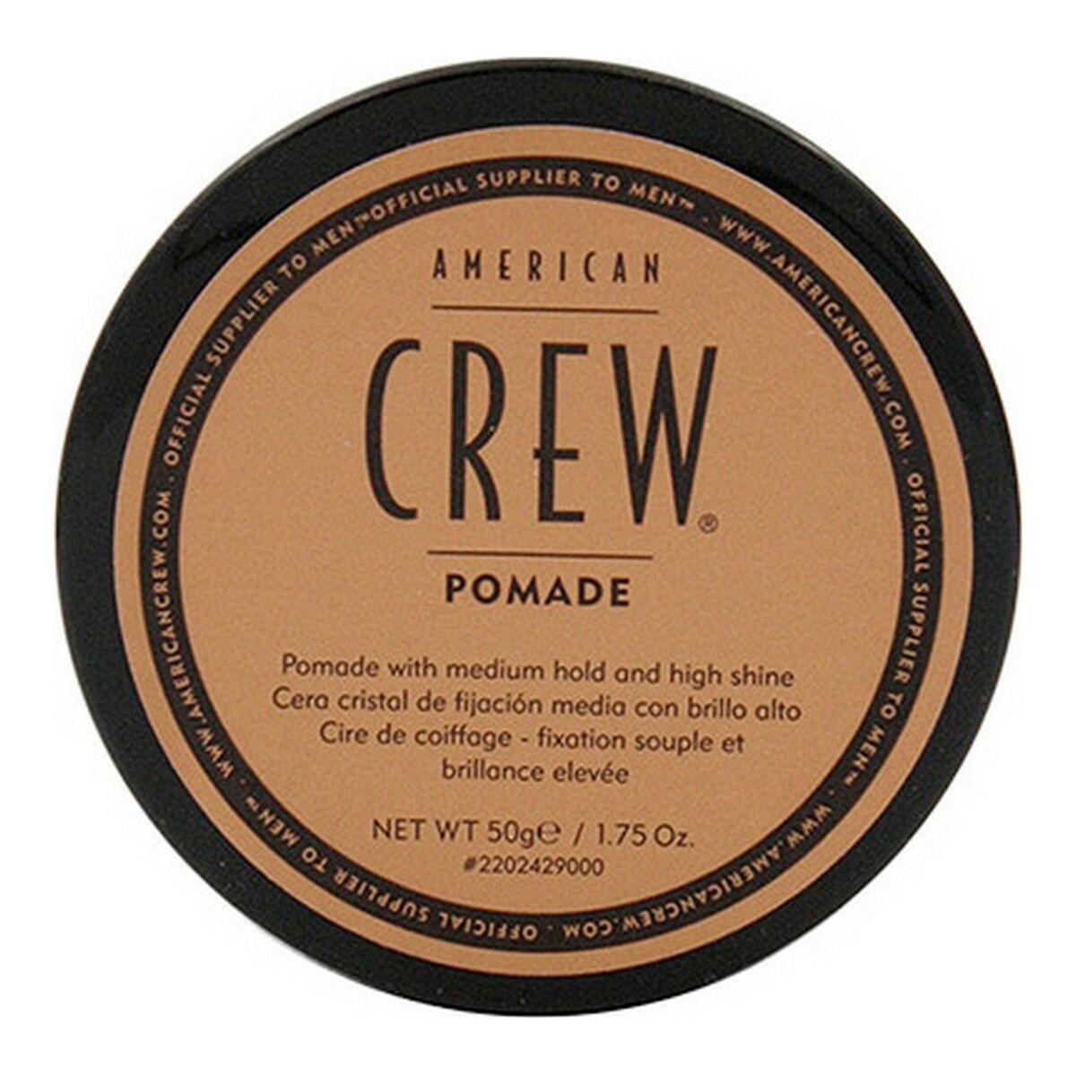 Moulding Wax American Crew for Men hair wax packaging
