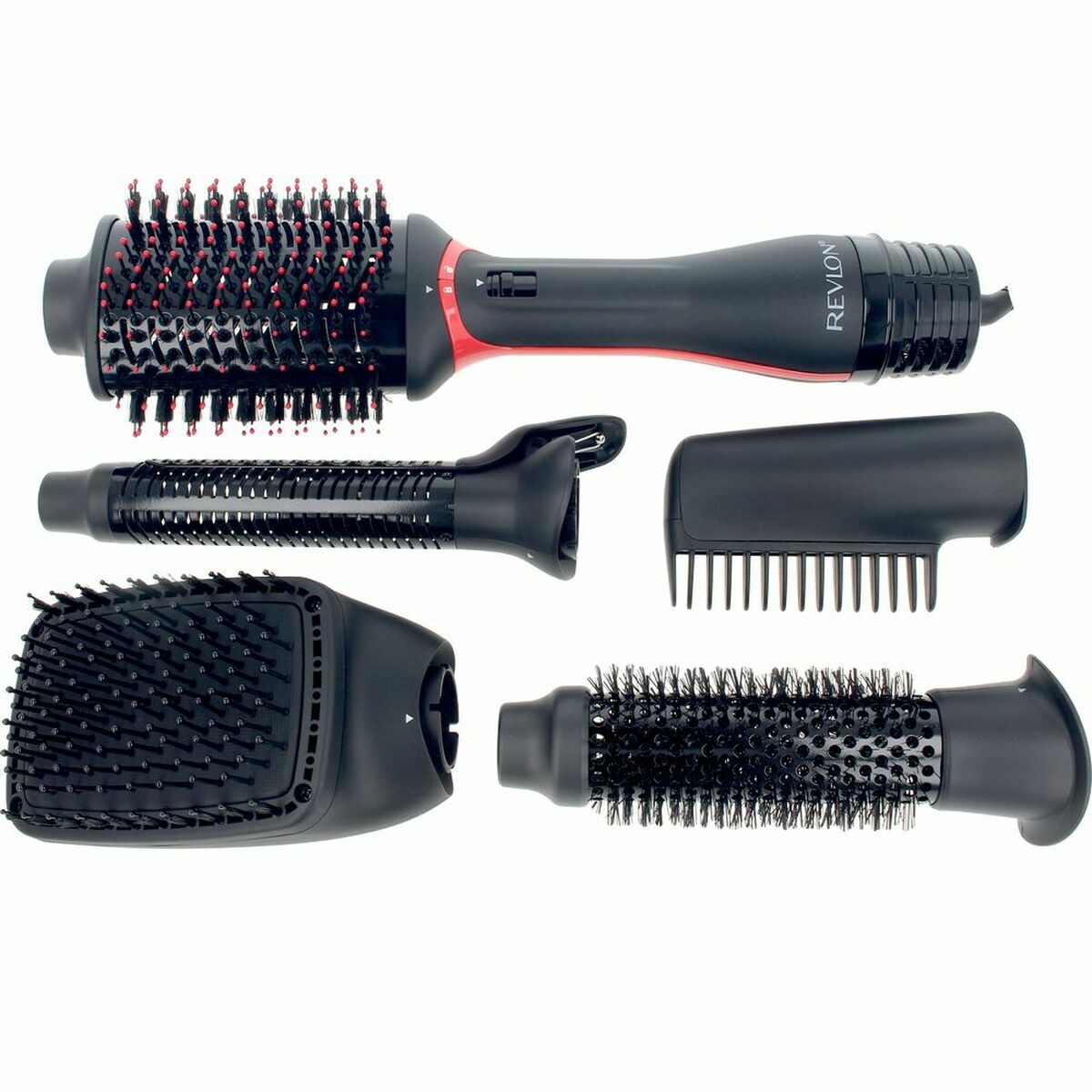 Set of combs/brushes Revlon ONE-STEP 5 Pieces product packaging