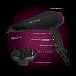 Hairdryer Revlon RVDR5251 Black / Rose Gold 2000 W product packaging