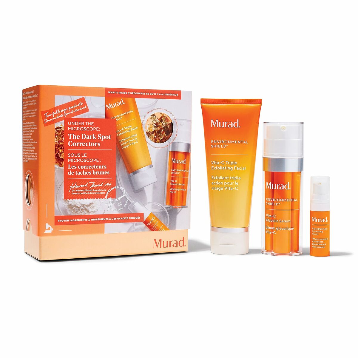 Corrective Anti-Brown Spots Murad The Dark Spot Correctors 3 Pieces for Women product packaging