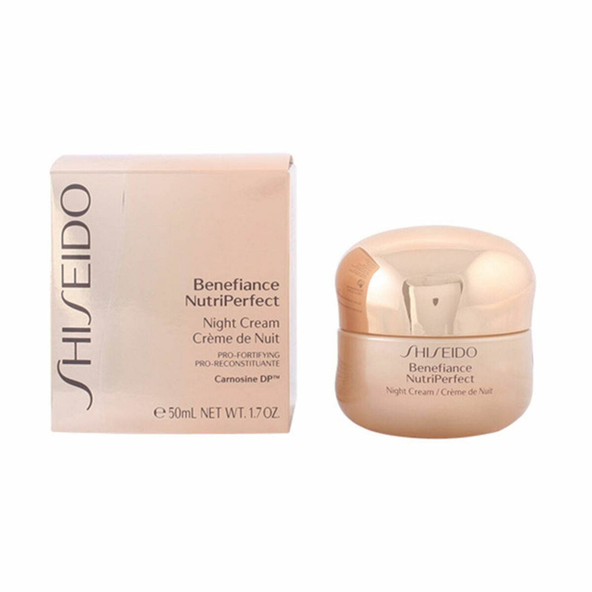 Anti-Wrinkle Night Cream Shiseido 50 ml for Women skincare packaging