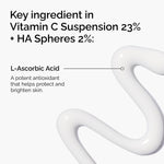 Day Cream The Ordinary VITAMIN C SUPENSION 23% + HA SPHERES 2% 30 ml skincare packaging