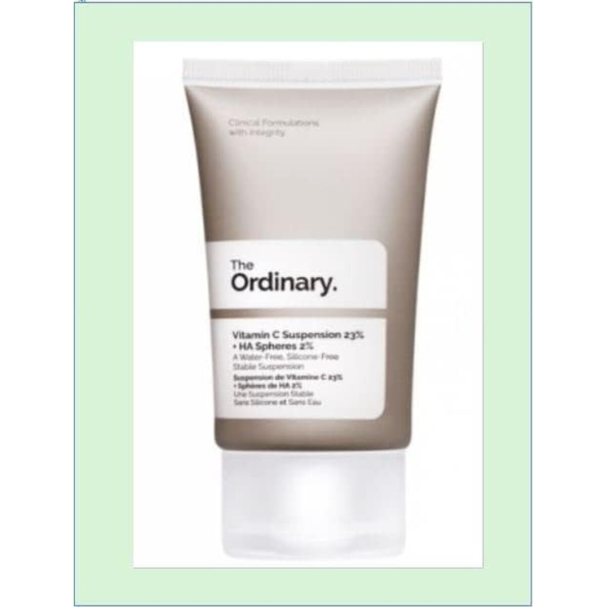 Day Cream The Ordinary VITAMIN C SUPENSION 23% + HA SPHERES 2% 30 ml skincare packaging