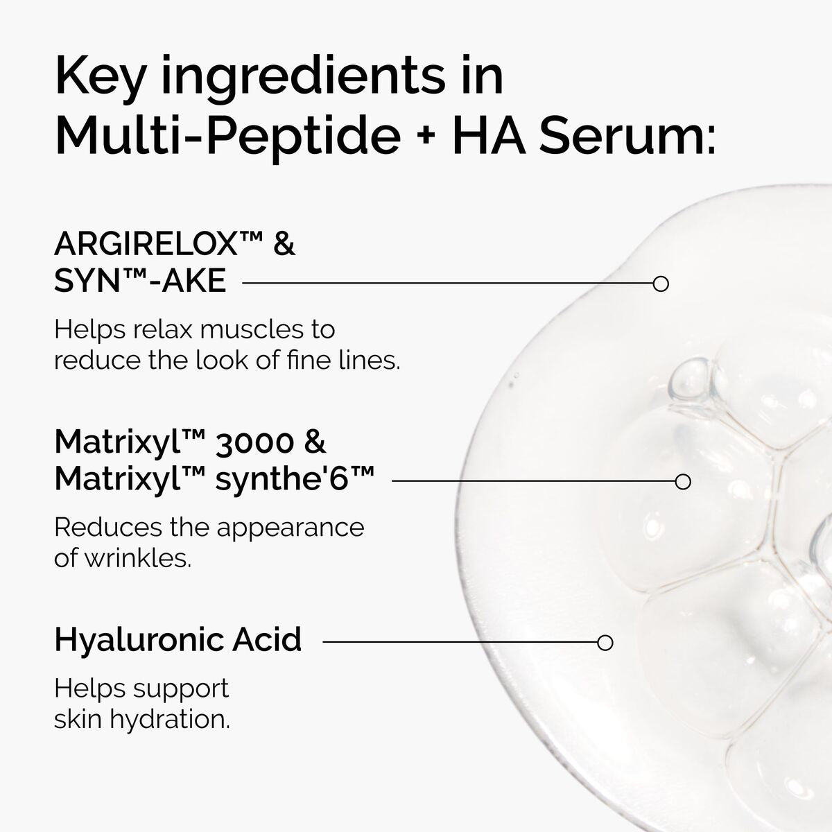 Facial Cream The Ordinary MULTI-PEPTIDE + HA 30 ml for Women skincare packaging