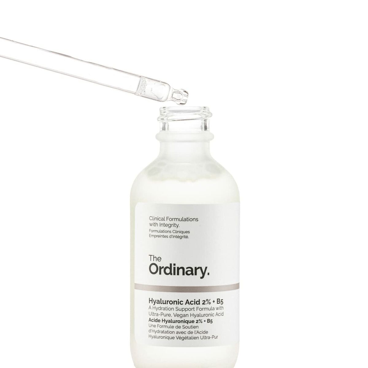 Facial Serum The Ordinary HYALURONIC ACID 2% + B5 60 ml serum bottle