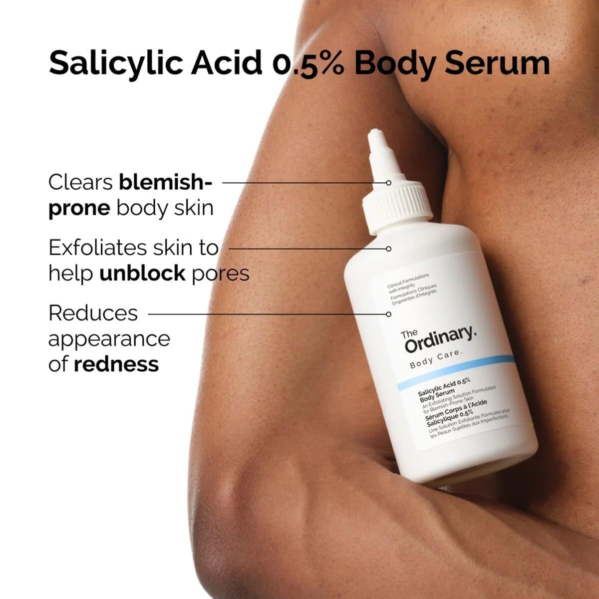 Body Lotion The Ordinary SALICYLIC ACID 0.5% 240 ml skincare packaging