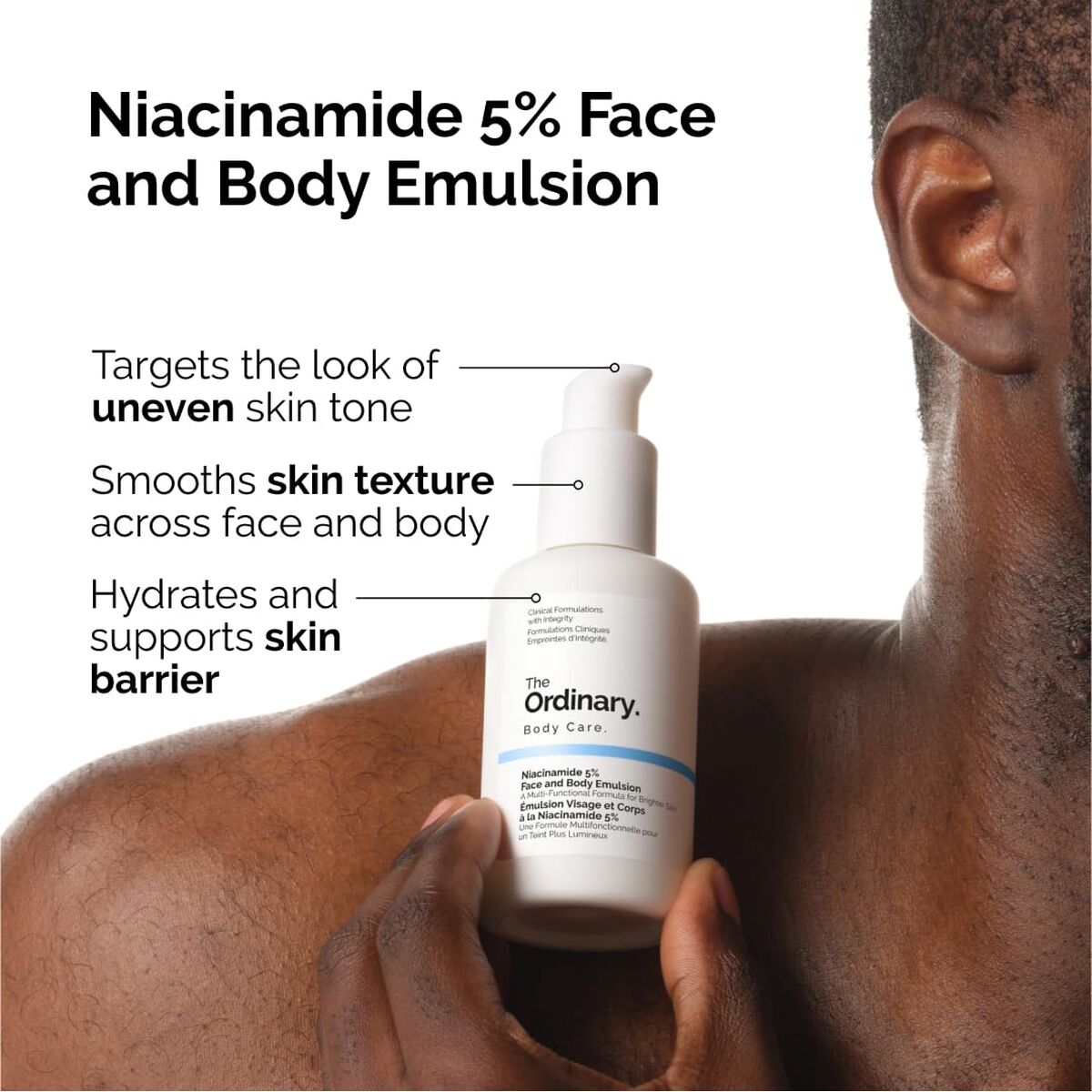 Moisturising Foot Cream The Ordinary NIACINAMIDE 5% 100 ml skincare packaging