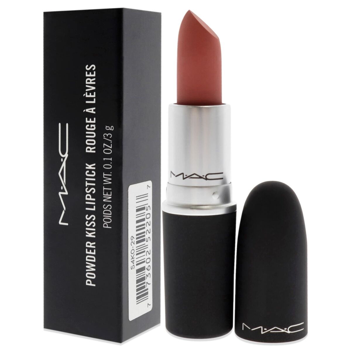 Lipstick Mac Powder Kiss Mull It Over 3 g makeup packaging