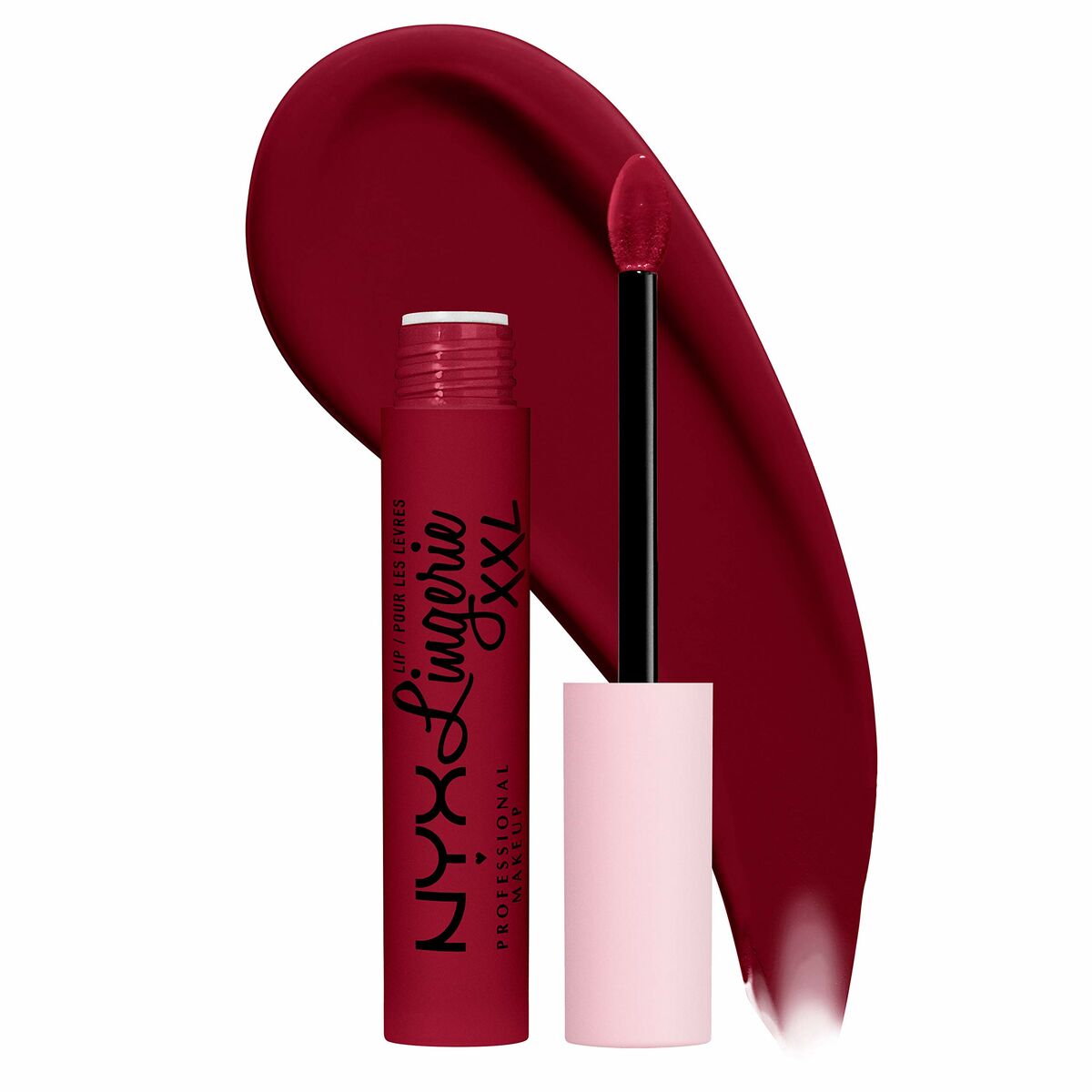 Lipstick NYX Lingerie Xxl sizzlin 32,5 g Liquid 32.5 g makeup packaging